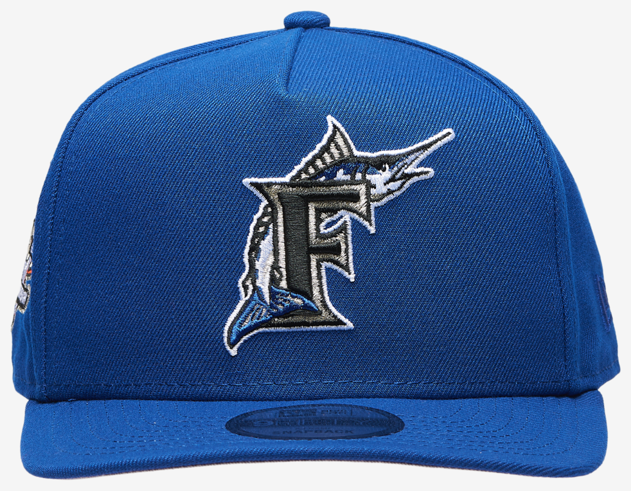 New Era Marlins 950AF 10th Anniversary Curve Cap Image 2 of 5. Tap to open photo gallery.