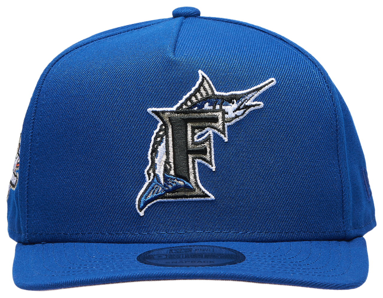 New Era Marlins 950AF 10th Anniversary Curve Cap Image 2 of 5. Tap to open photo gallery.