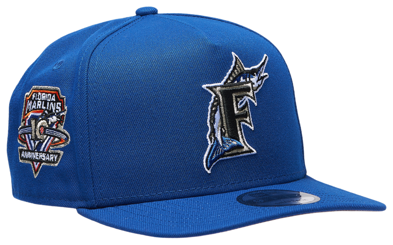 New Era Marlins 950AF 10th Anniversary Curve Cap - Men's | Foot Locker