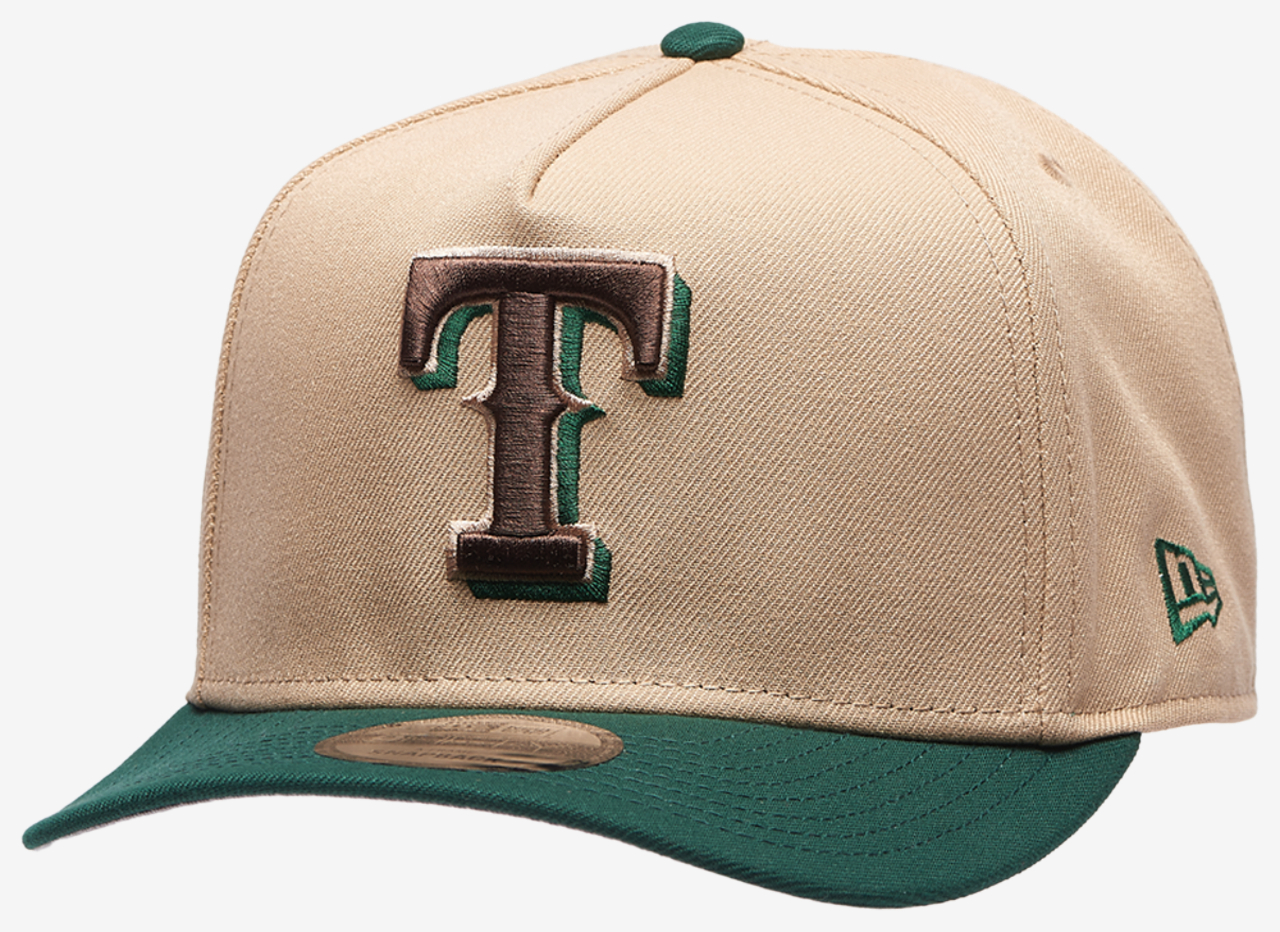 New Era Rangers 9FIFTY A-Frame Curve Cap Image 1 of 5. Tap to open photo gallery.