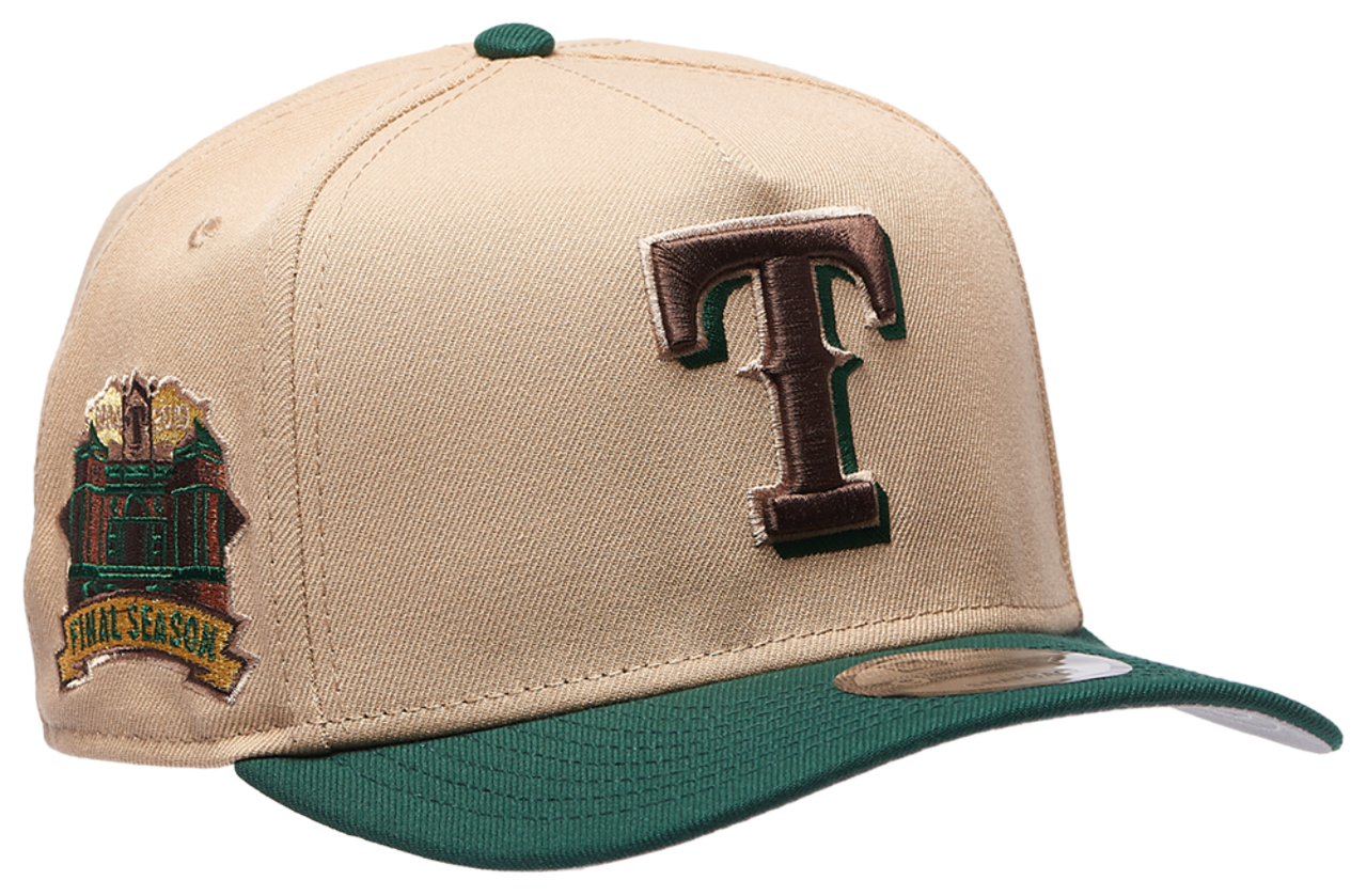 New Era Rangers 9FIFTY A-Frame Curve Cap Image 3 of 5. Tap to open photo gallery.