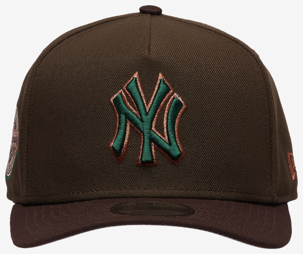 New Era Yankees 9FIFTY A-Frame Curve ING Cap Image 2 of 5. Tap to open photo gallery.