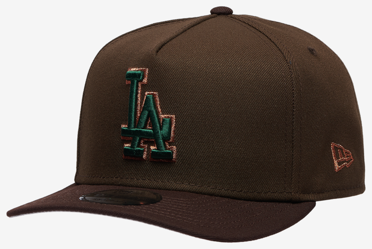 New Era Dodgers 9FIFTY A-Frame Curve 40th Cap Image 1 of 5. Tap to open photo gallery.