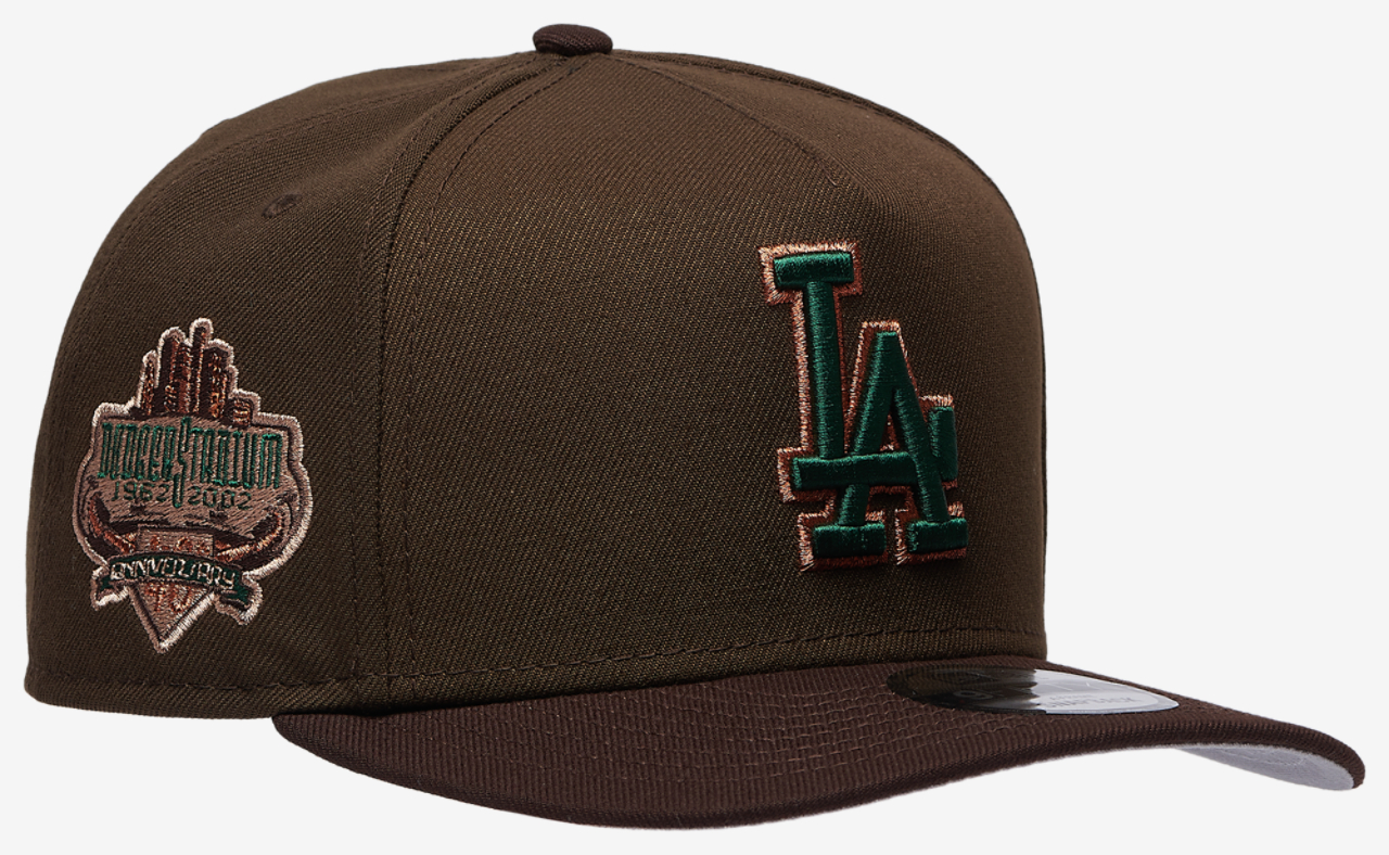 New Era Dodgers 9FIFTY A-Frame Curve 40th Cap Image 3 of 5. Tap to open photo gallery.