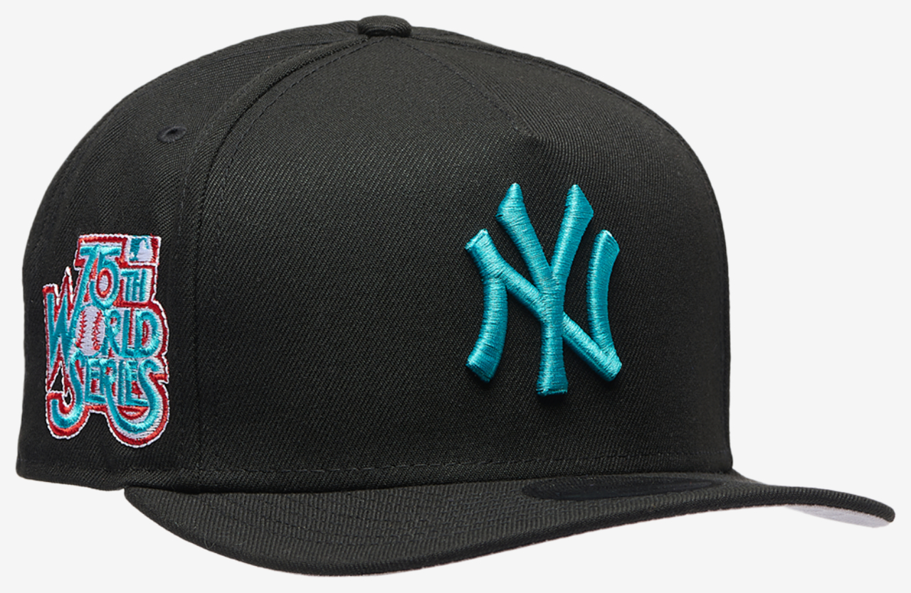 New Era Yankees 9FIFTY A-Frame Curve 78 World Series Cap - Men's