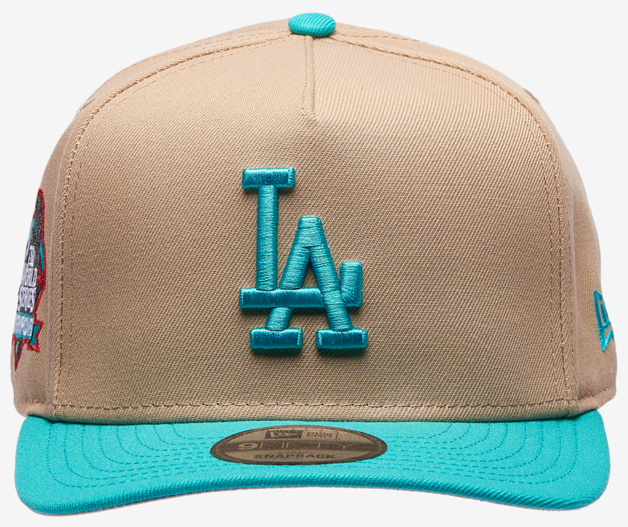 New Era Dodgers 9FIFTY A-Frame Curve 24 World Series Cap Image 2 of 5. Tap to open photo gallery.