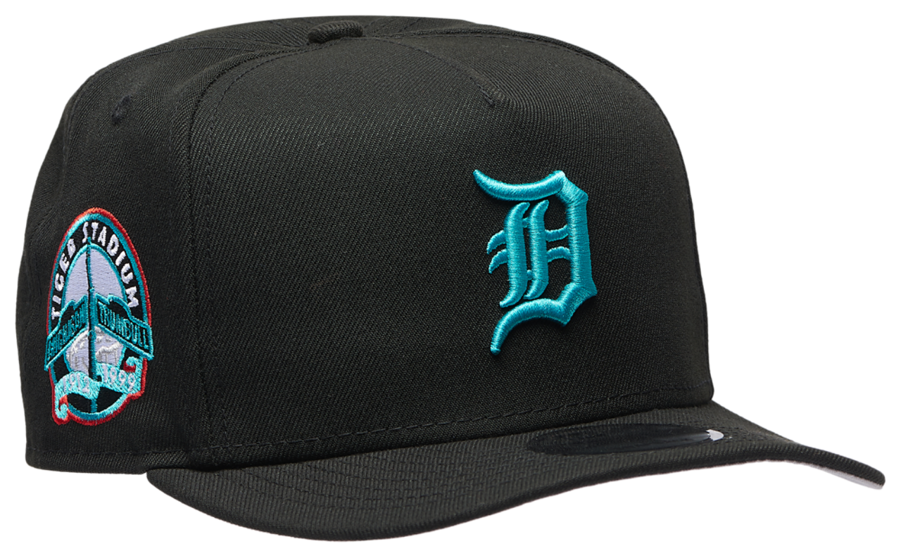 New Era Tigers 9FIFTY A-Frame Curve Cap Image 3 of 5. Tap to open photo gallery.