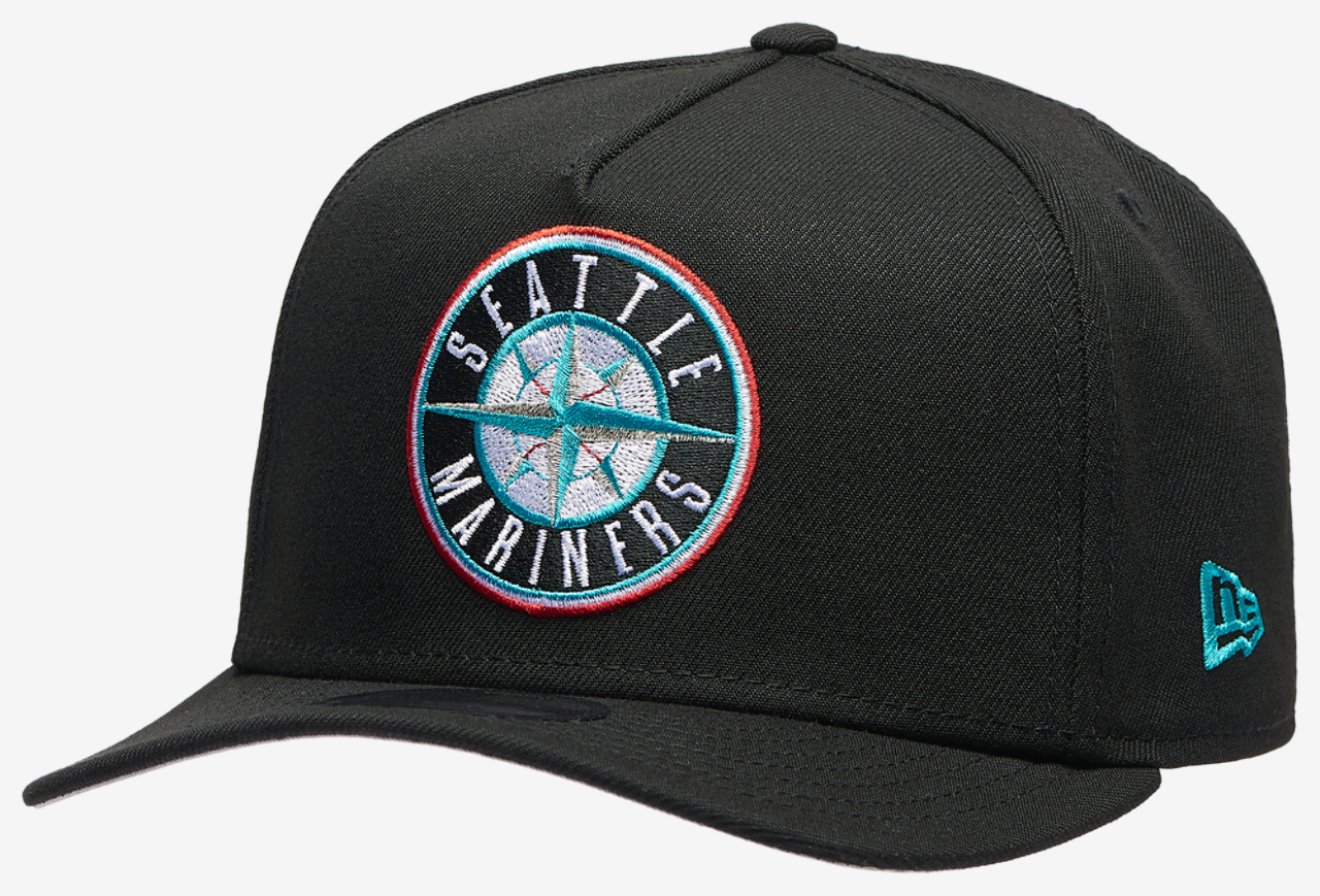 New Era Mariners 9FIFTY A-Frame Curve Griffey Cap Image 1 of 5. Tap to open photo gallery.