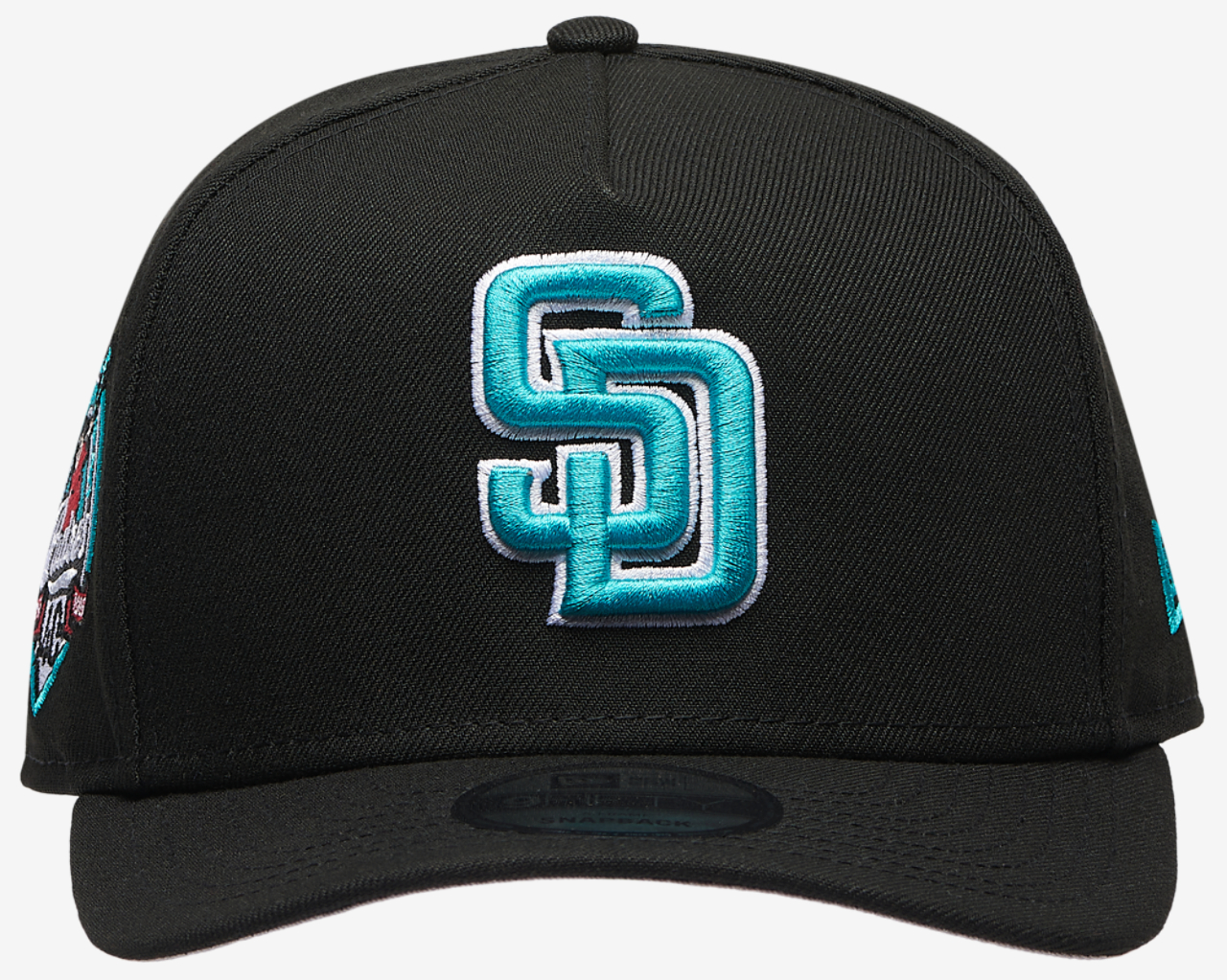 New Era Padres 9FIFTY A-Frame Curve 40th Cap Image 2 of 5. Tap to open photo gallery.