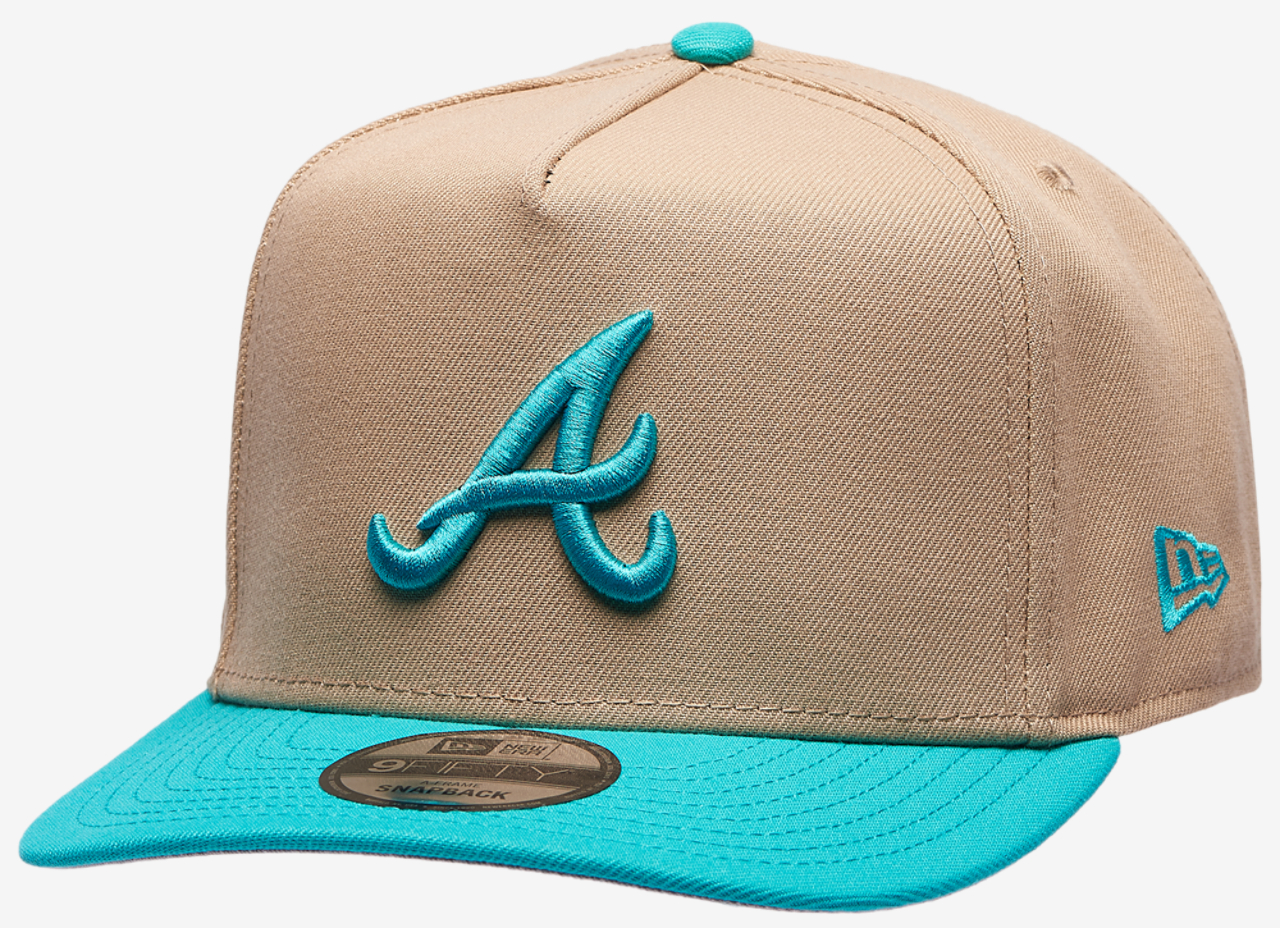 New Era Braves 9FIFTY A-Frame Curve 150th Cap Image 1 of 5. Tap to open photo gallery.