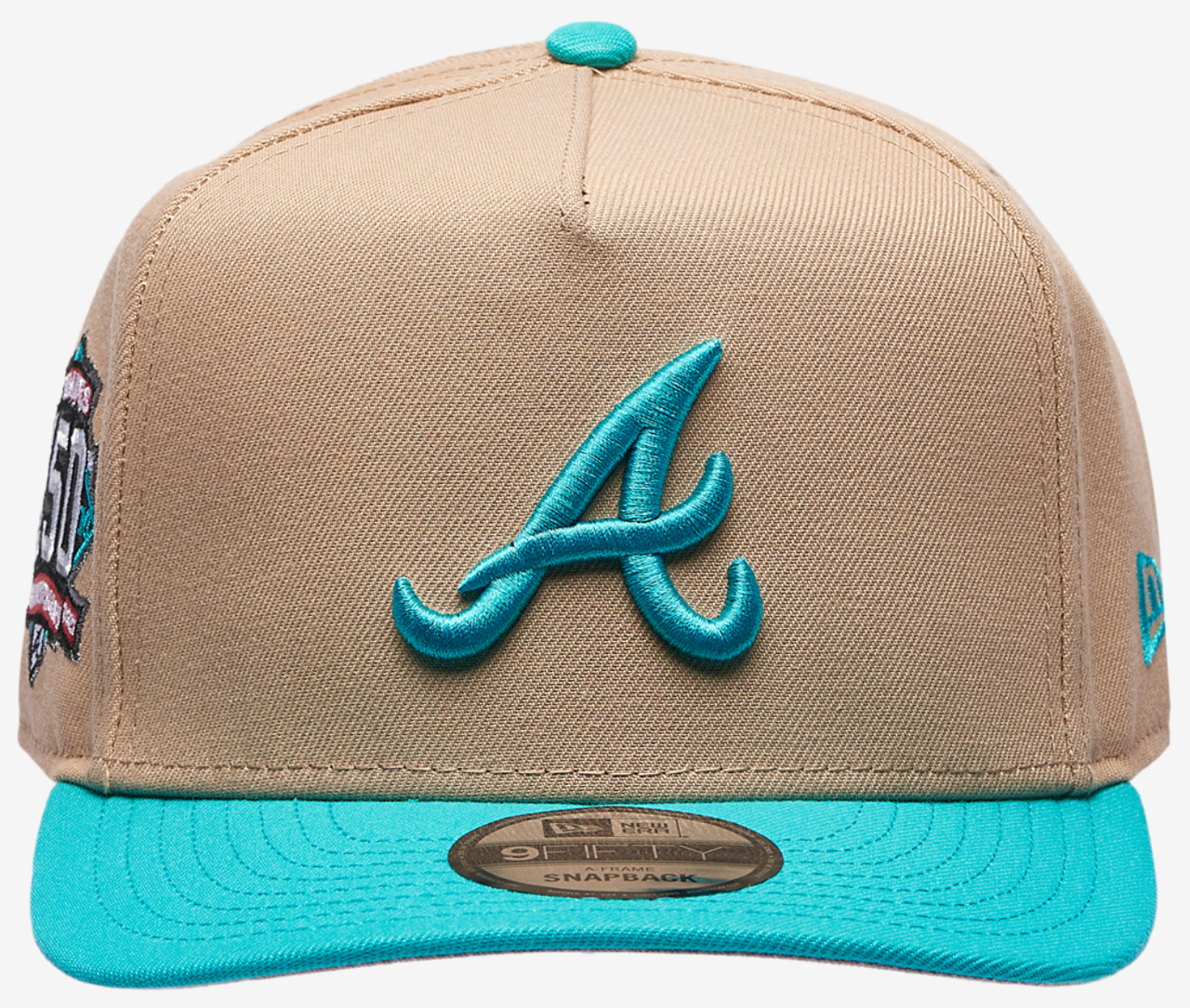 New Era Braves 9FIFTY A-Frame Curve 150th Cap Image 2 of 5. Tap to open photo gallery.