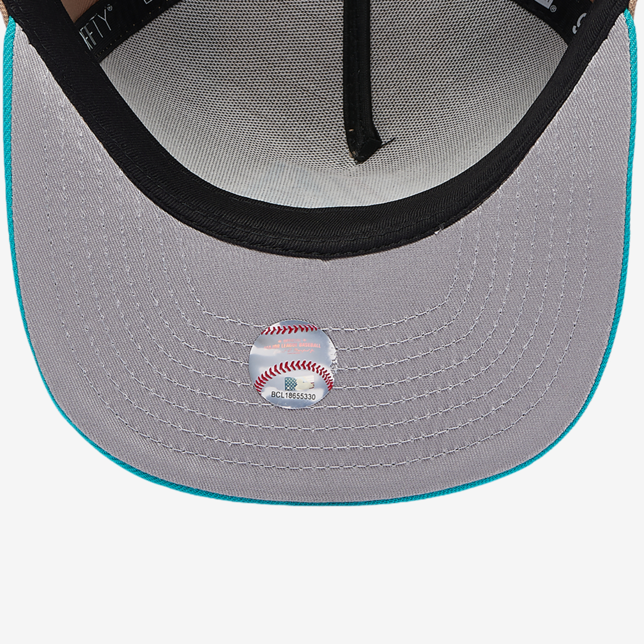 New Era Astros 9FIFTY A-Frame Curve Cap Image 5 of 5. Tap to open photo gallery.