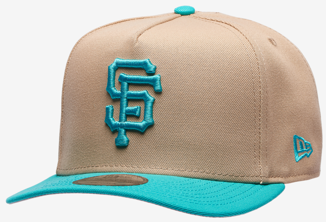 New Era Giants 9FIFTY A-Frame Curve 25th Cap Image 1 of 5. Tap to open photo gallery.