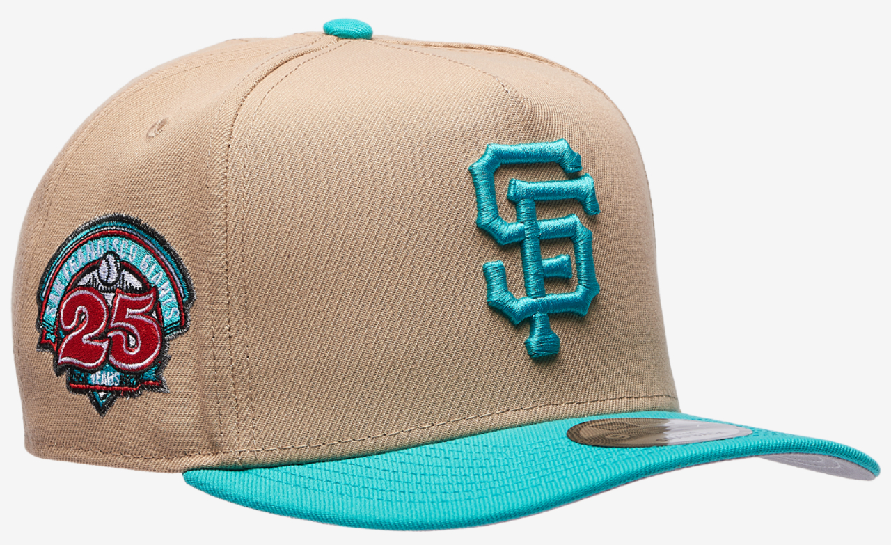 New Era Giants 9FIFTY A-Frame Curve 25th Cap Image 3 of 5. Tap to open photo gallery.