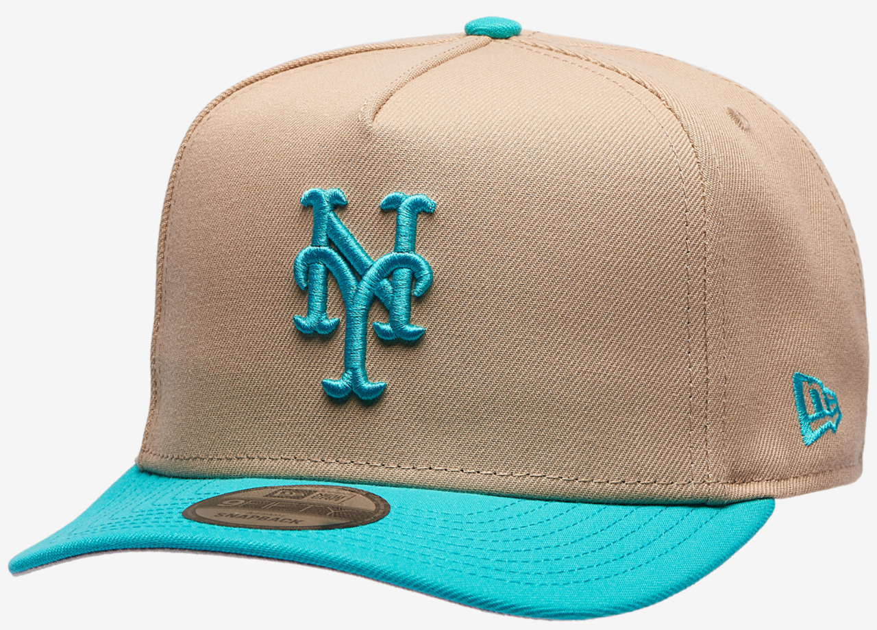 New Era Mets 9FIFTY A-Frame Curve 40th Cap Image 1 of 5. Tap to open photo gallery.