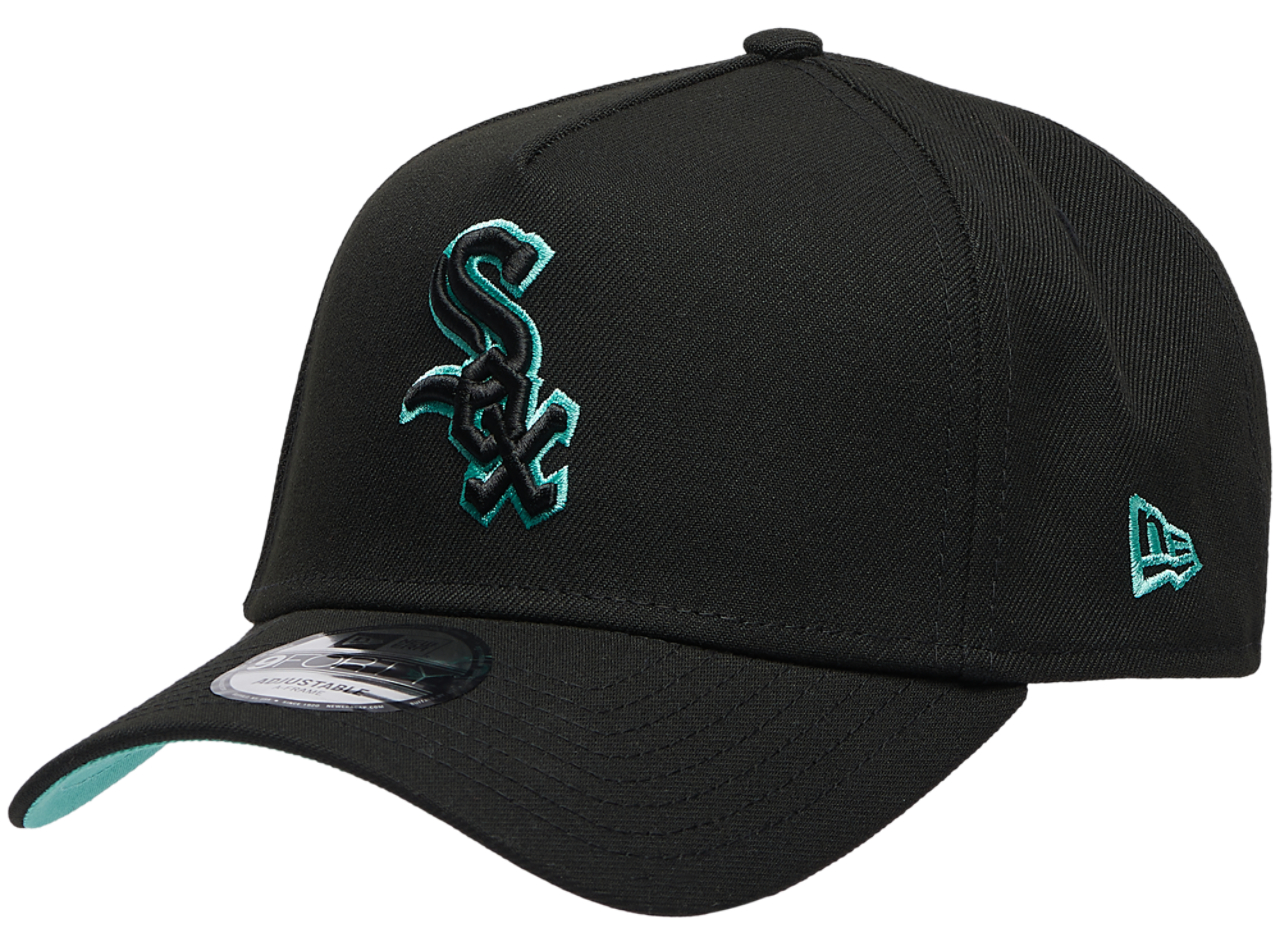 New Era White Sox 940AF Tiffany Pop Cap Image 1 of 5. Tap to open photo gallery.