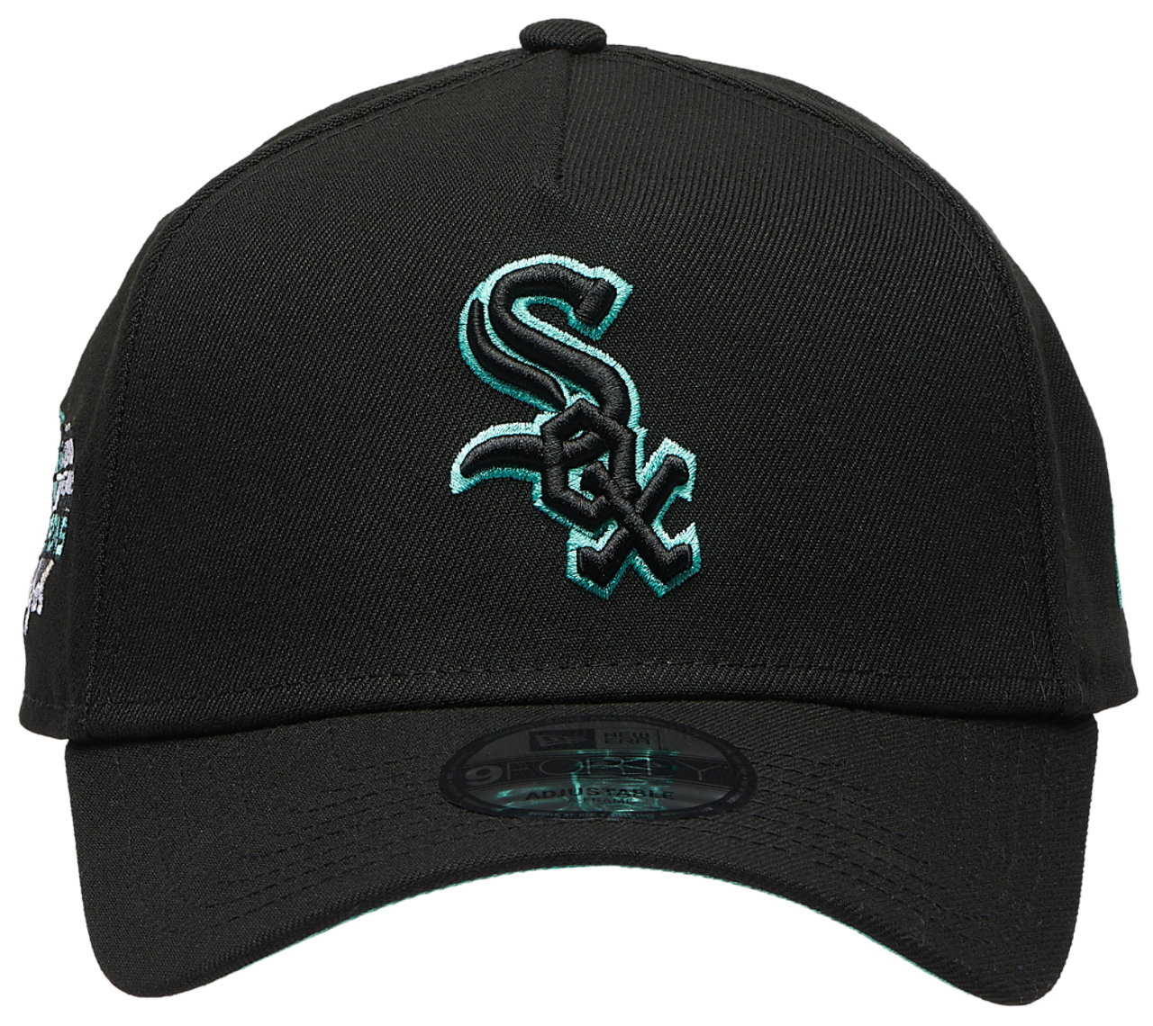 New Era White Sox 940AF Tiffany Pop Cap Image 2 of 5. Tap to open photo gallery.