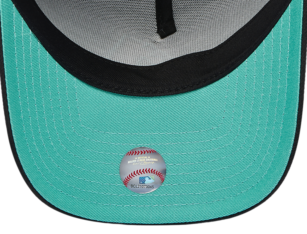 New Era Diamondbacks 940AF Tiffany Pop Cap Image 5 of 5. Tap to open photo gallery.