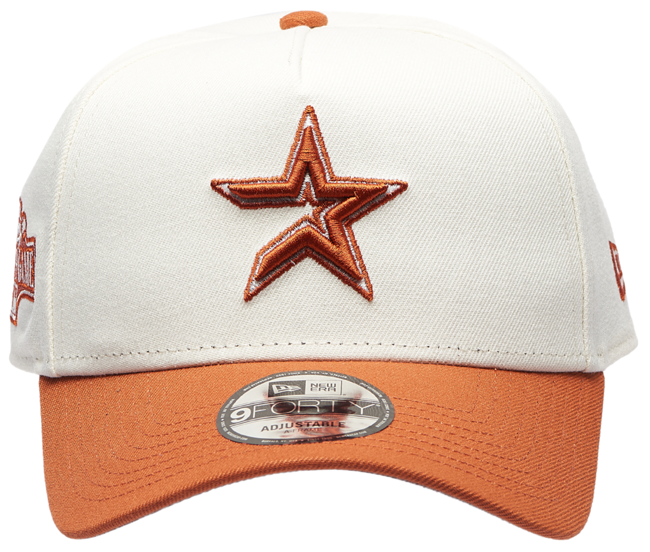 New Era Astros 940 A Frame Cap Image 2 of 5. Tap to open photo gallery.