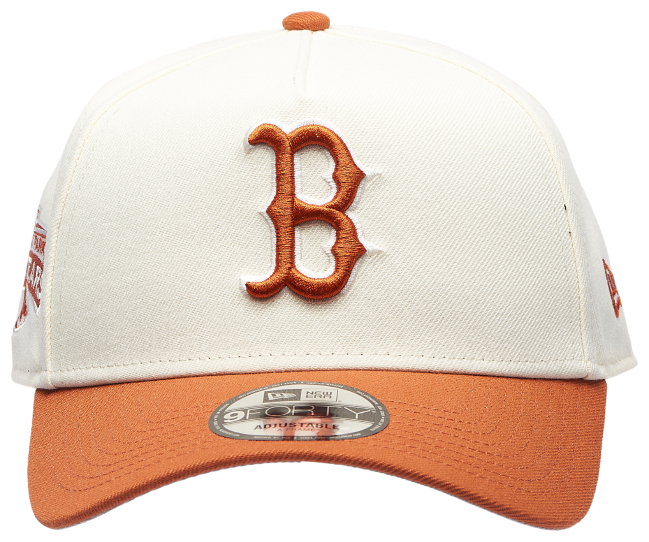 New Era Red Sox 940 A Frame Cap Image 2 of 5. Tap to open photo gallery.