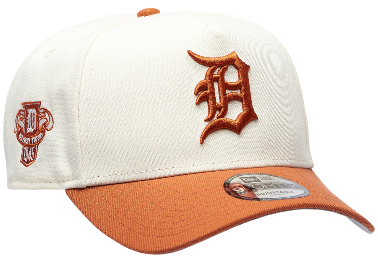 New Era Tigers 940 A Frame Rust Cap Image 3 of 5. Tap to open photo gallery.