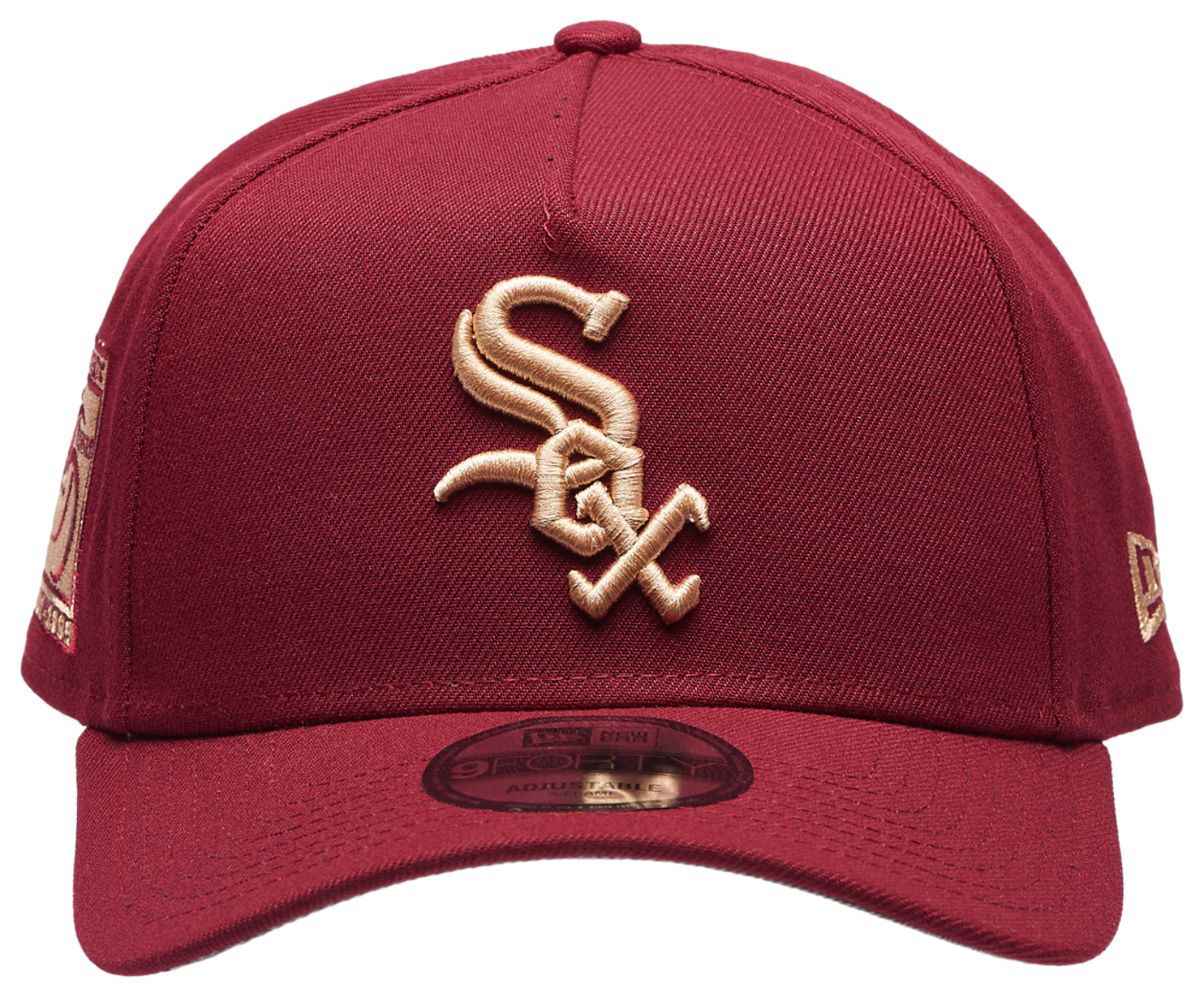 New Era White Sox 940 A Frame Cardinal Cap Image 2 of 5. Tap to open photo gallery.