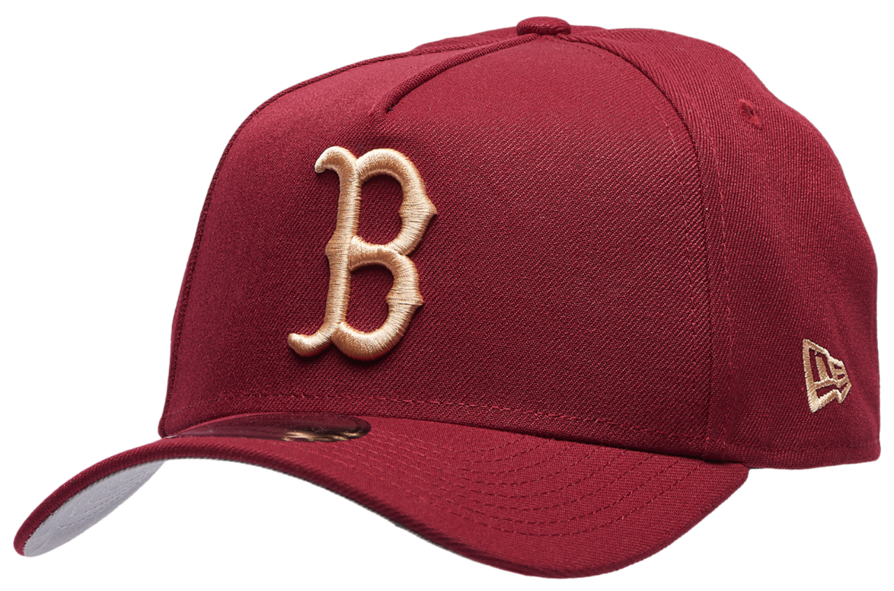 New Era Red Sox 940 A Frame Cap Image 1 of 5. Tap to open photo gallery.