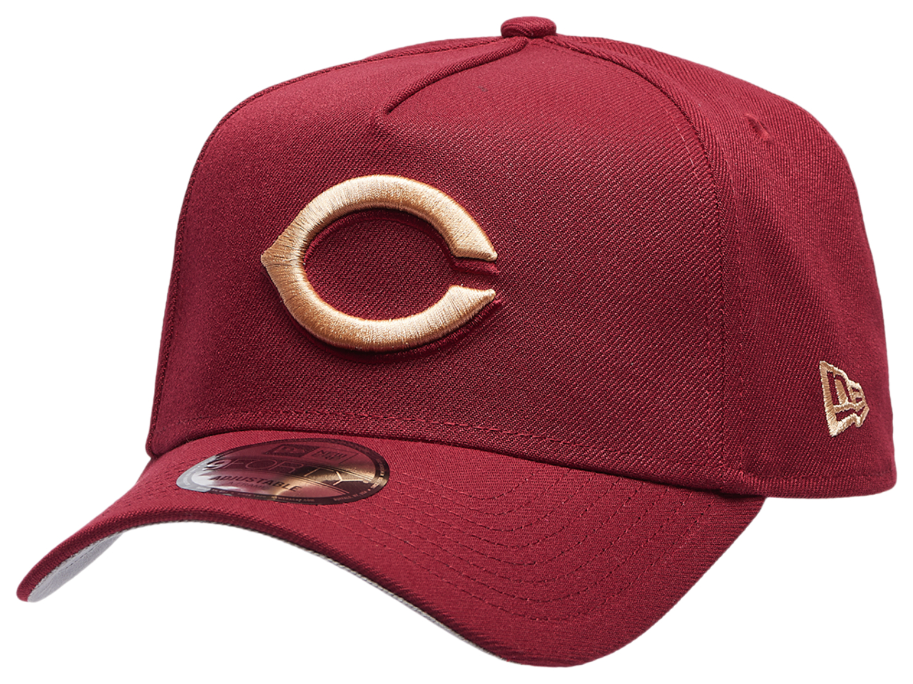 New Era Reds 940 A Frame Cap Image 1 of 5. Tap to open photo gallery.