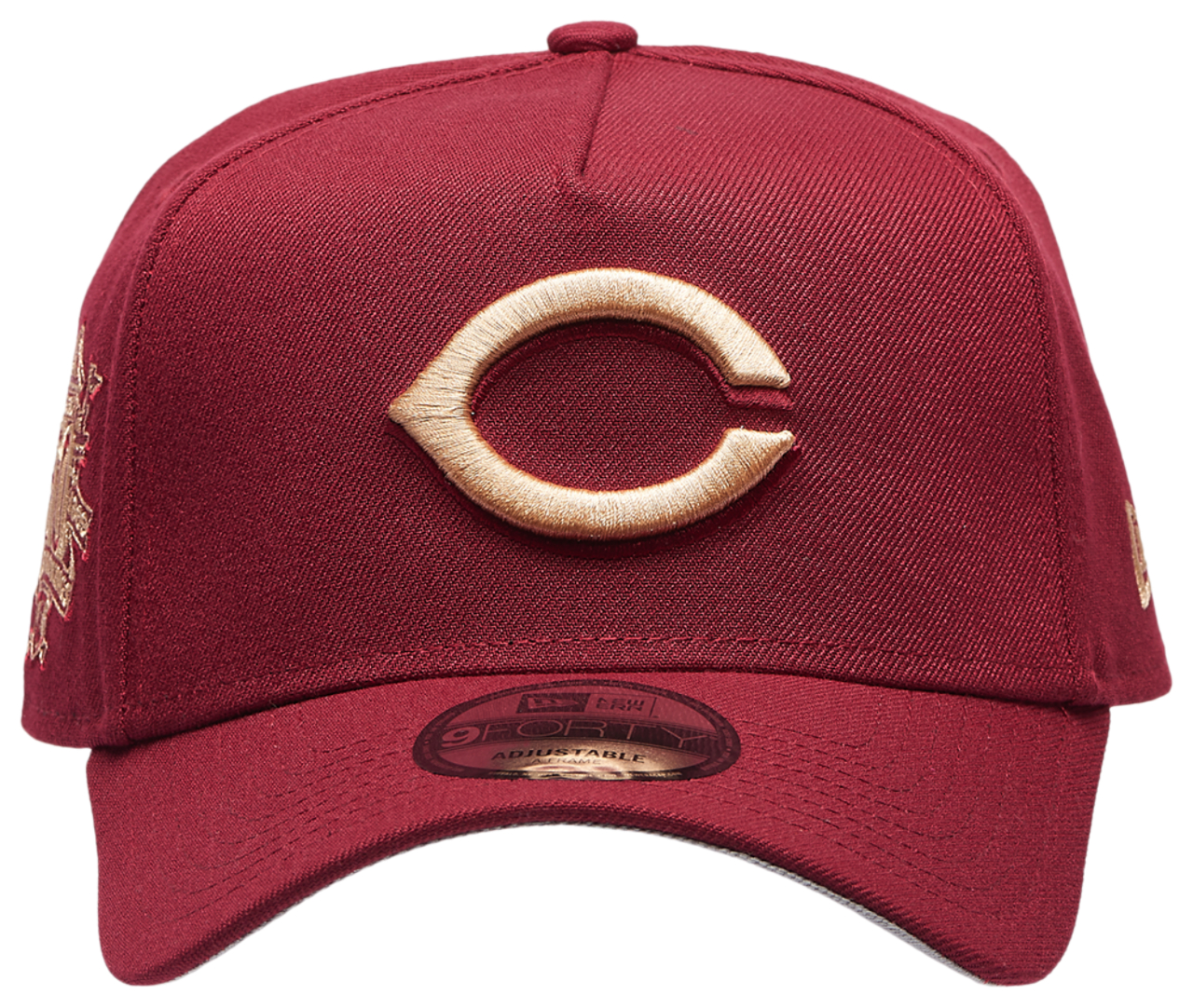 New Era Reds 940 A Frame Cap Image 2 of 5. Tap to open photo gallery.