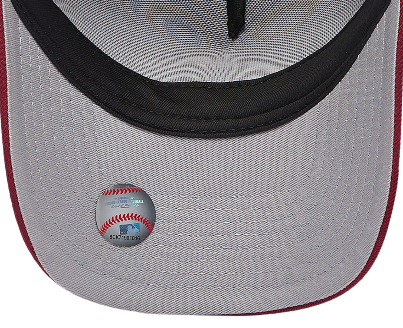 New Era Reds 940 A Frame Cap Image 5 of 5. Tap to open photo gallery.