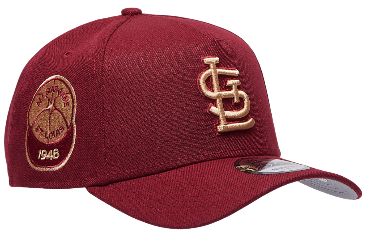 New Era Cardinals 940 A Frame Cap Image 3 of 5. Tap to open photo gallery.