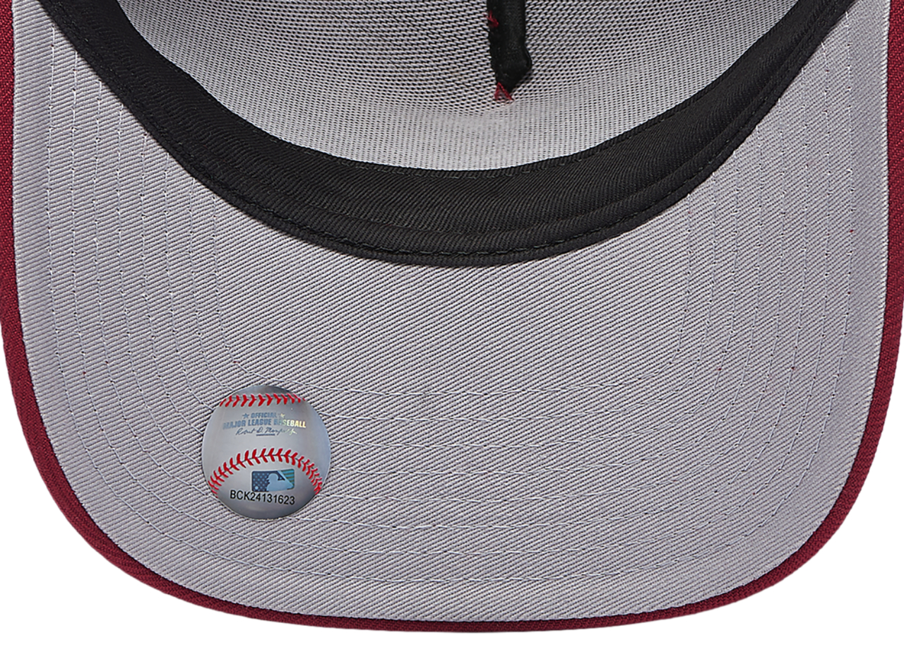 New Era Diamondbacks 940 A Frame Cap Image 5 of 5. Tap to open photo gallery.