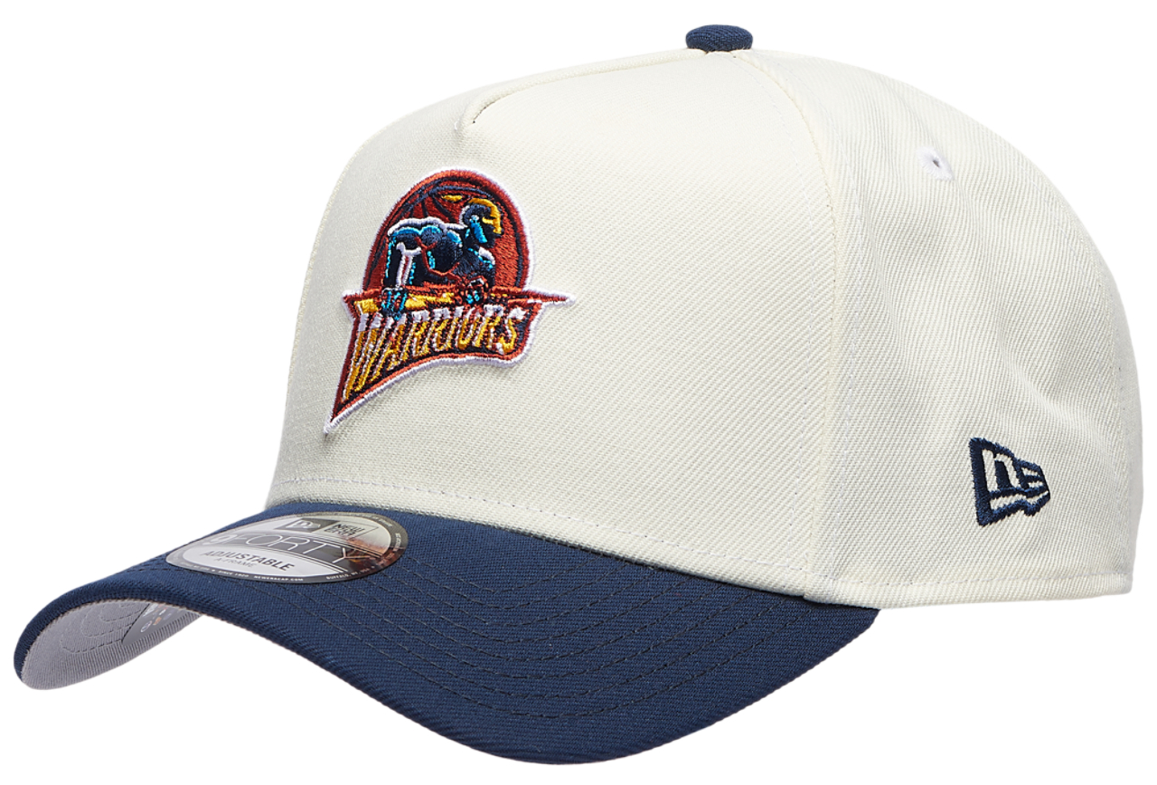 New Era Warriors 940 A Frame HWC Cap Image 1 of 5. Tap to open photo gallery.