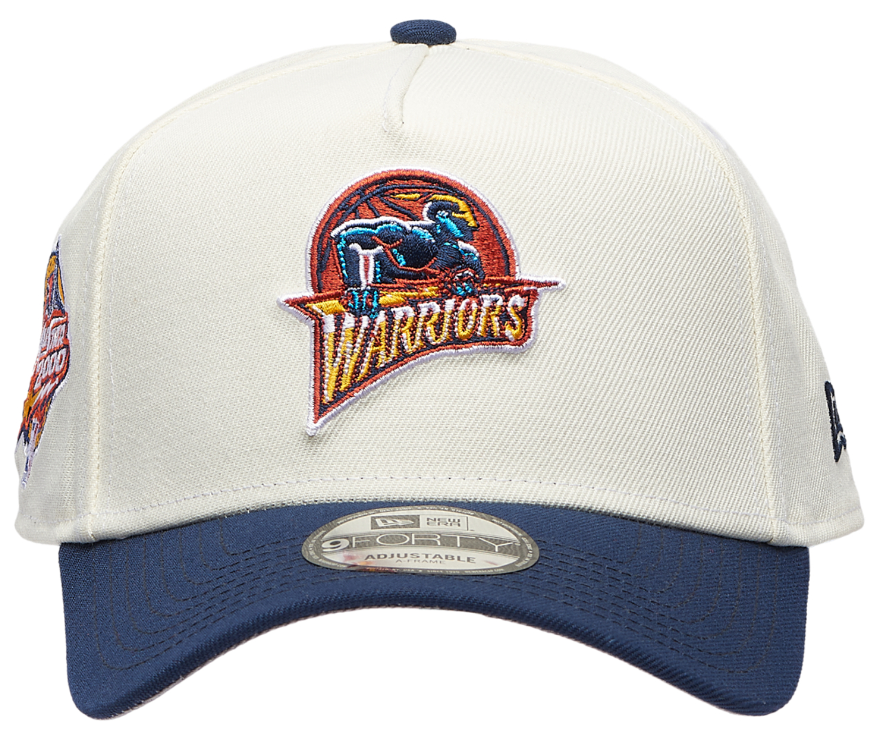 New Era Warriors 940 A Frame HWC Cap Image 2 of 5. Tap to open photo gallery.