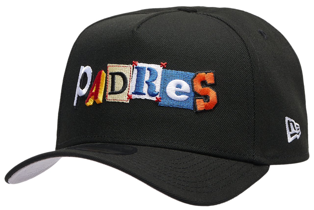 New Era Padres 940 A Frame Ransom Cap Image 1 of 5. Tap to open photo gallery.