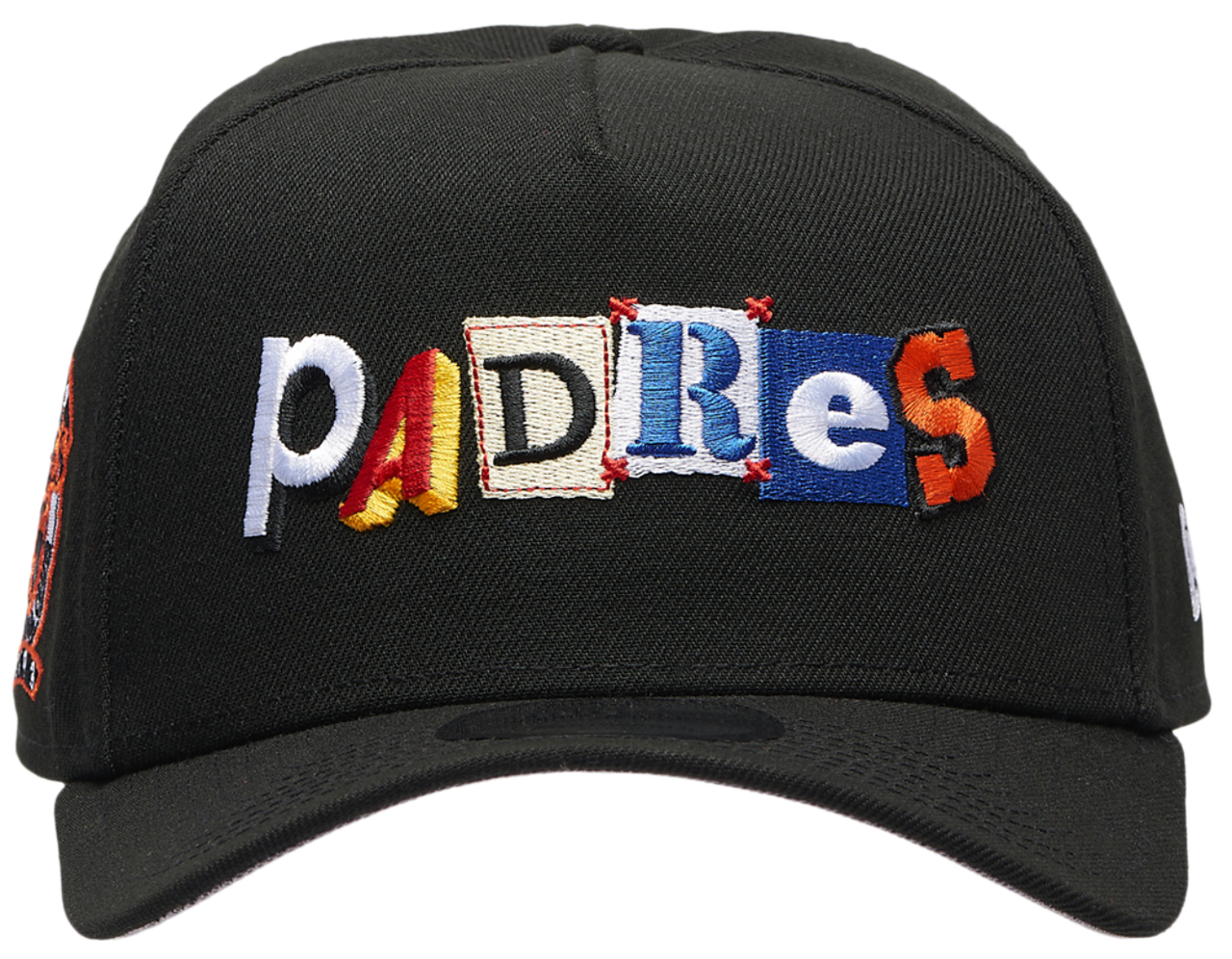 New Era Padres 940 A Frame Ransom Cap Image 2 of 5. Tap to open photo gallery.