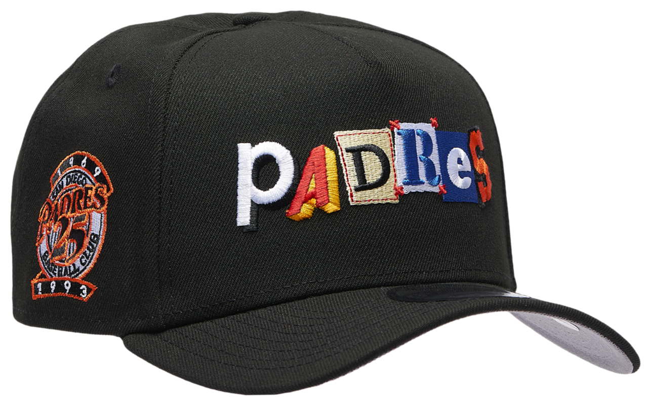 New Era Padres 940 A Frame Ransom Cap Image 3 of 5. Tap to open photo gallery.