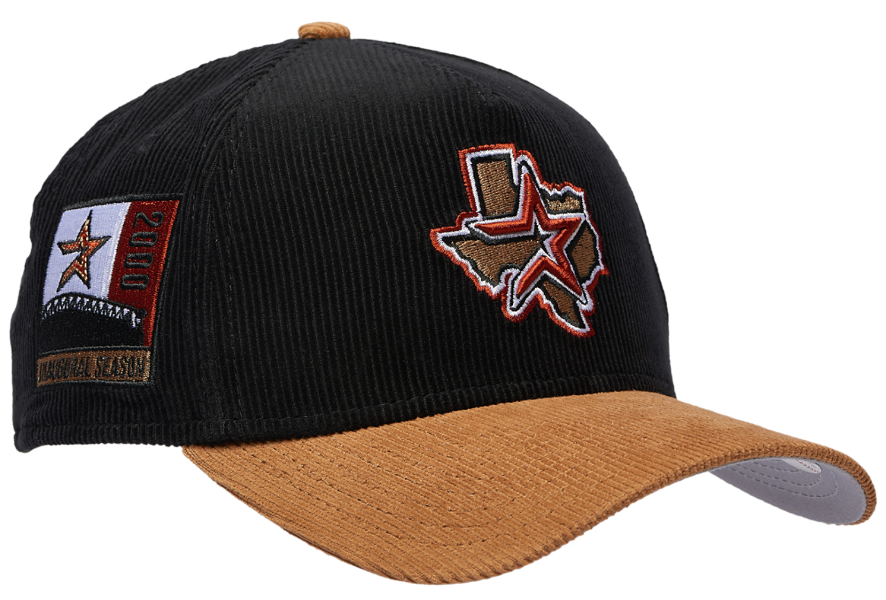 New Era Astros 940AF Cord Cap Image 3 of 5. Tap to open photo gallery.