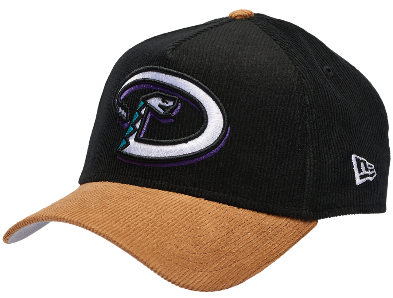 New Era Diamondbacks 940AF Cord Cap Image 1 of 5. Tap to open photo gallery.