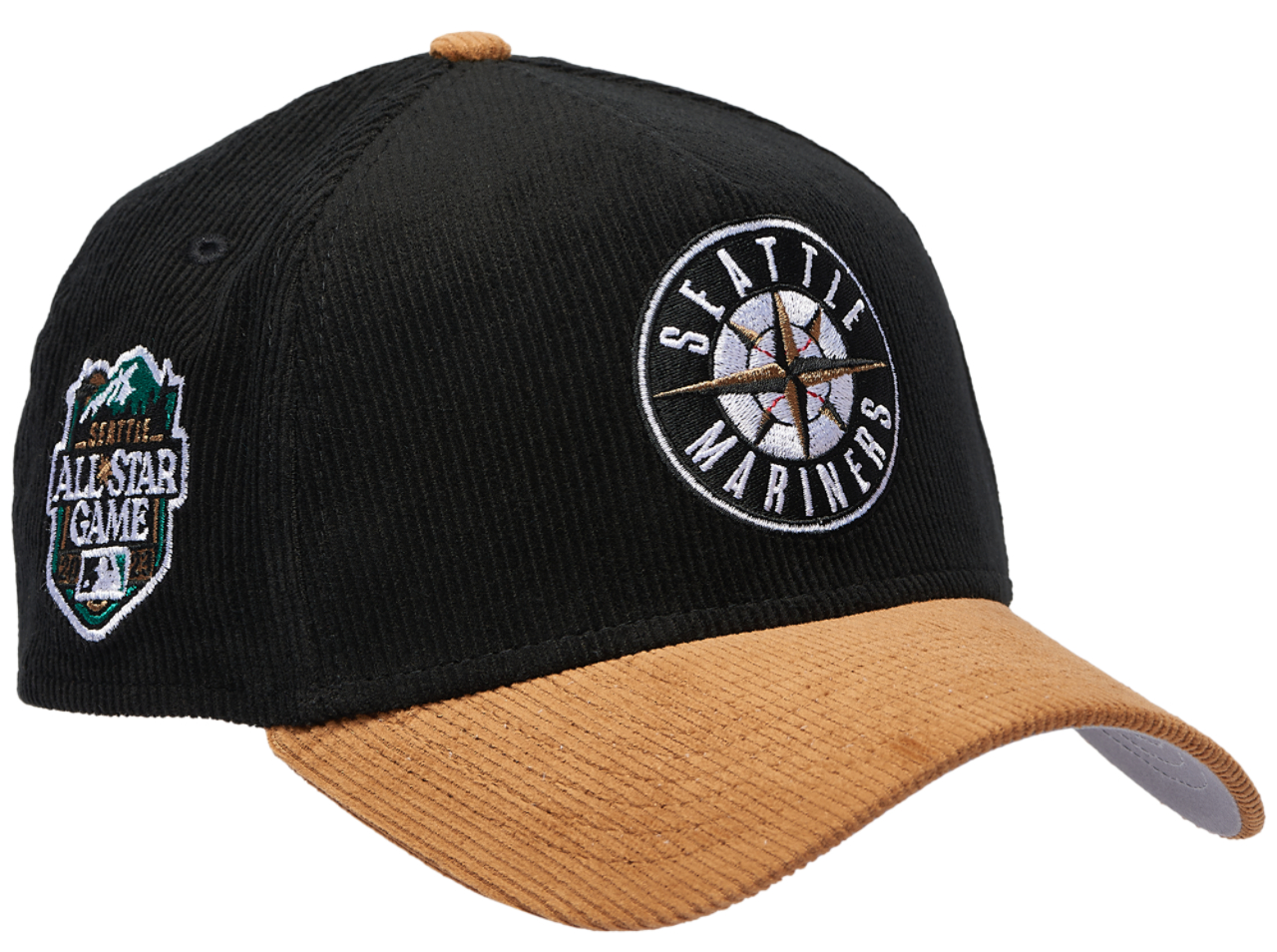 New Era Mariners 940AF Cord Cap Image 3 of 5. Tap to open photo gallery.