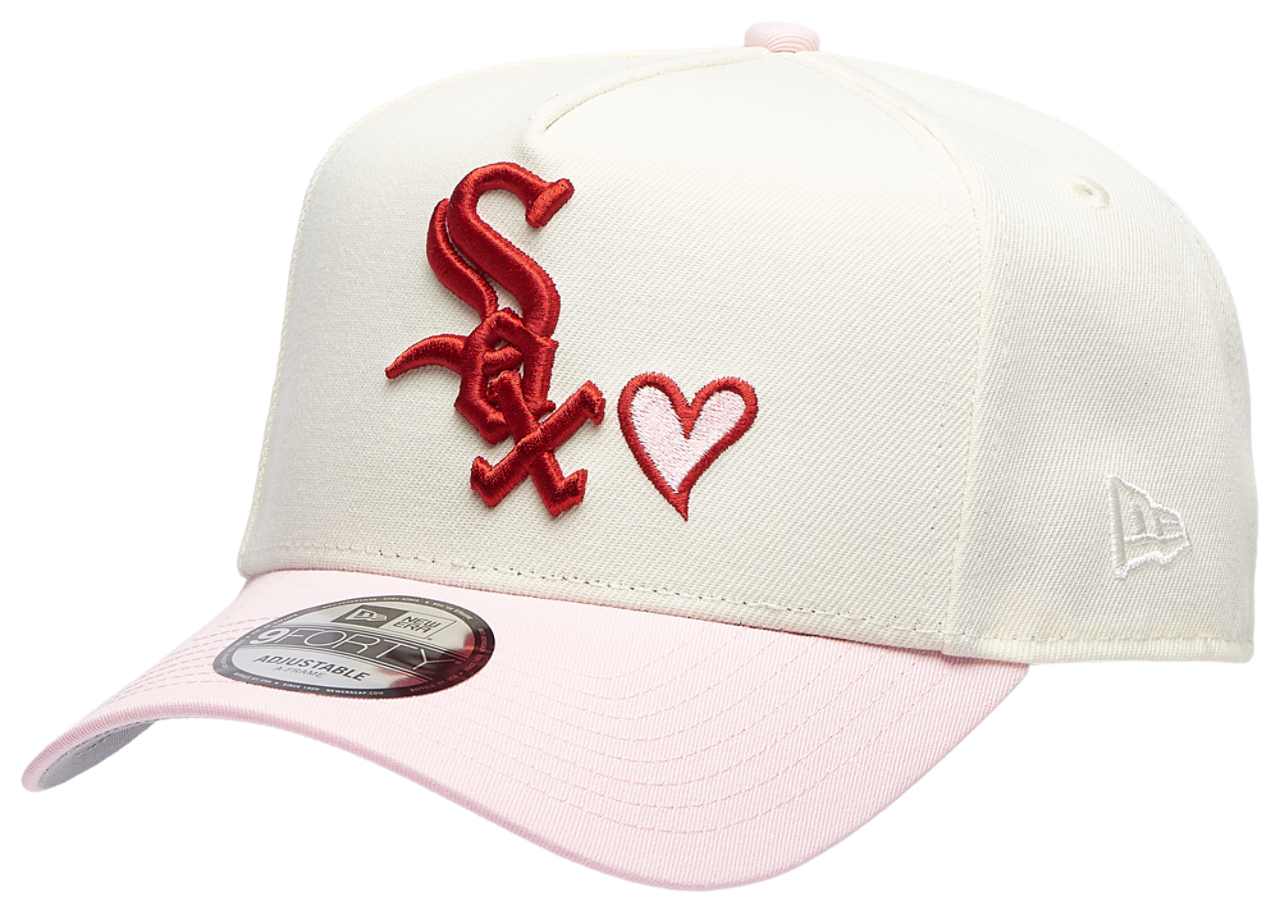 New Era White Sox 940AF Heart Cap Image 1 of 5. Tap to open photo gallery.