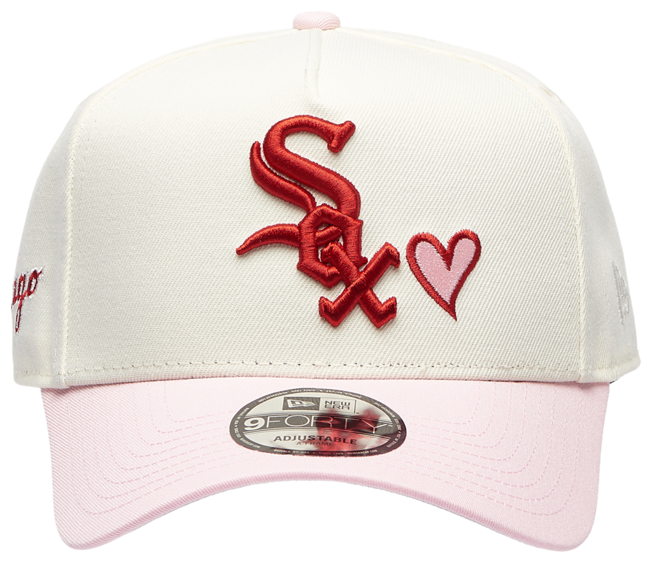 New Era White Sox 940AF Heart Cap Image 2 of 5. Tap to open photo gallery.