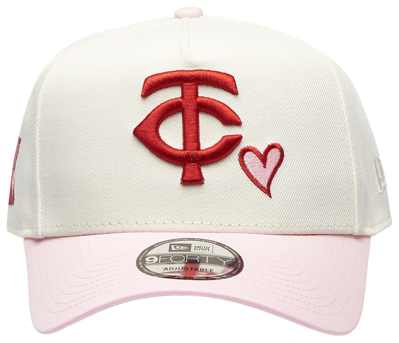 New Era Twins 940AF Heart Cap Image 2 of 5. Tap to open photo gallery.