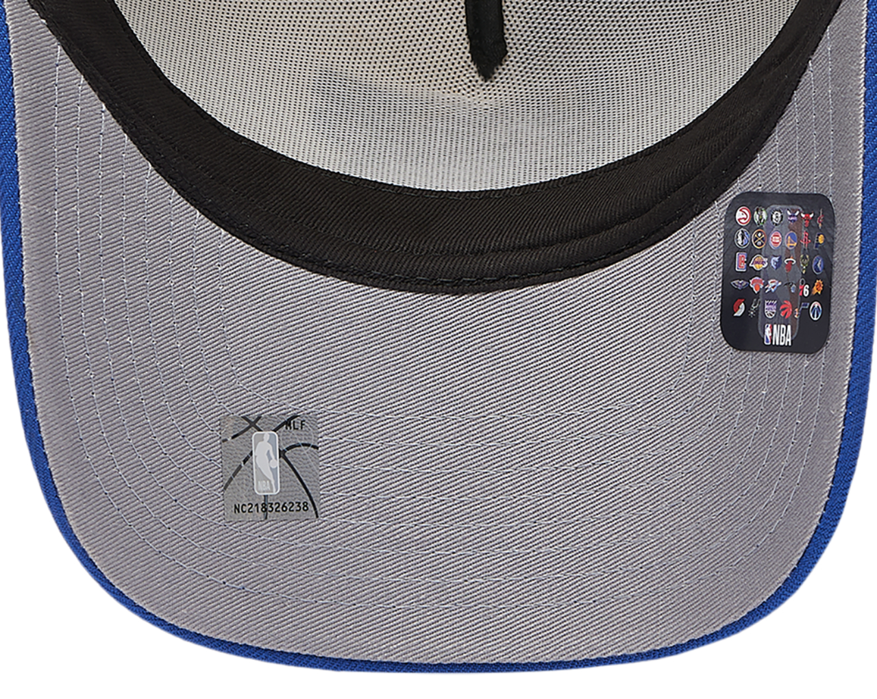 New Era Nets 940 A Frame HWC Cap Image 5 of 5. Tap to open photo gallery.