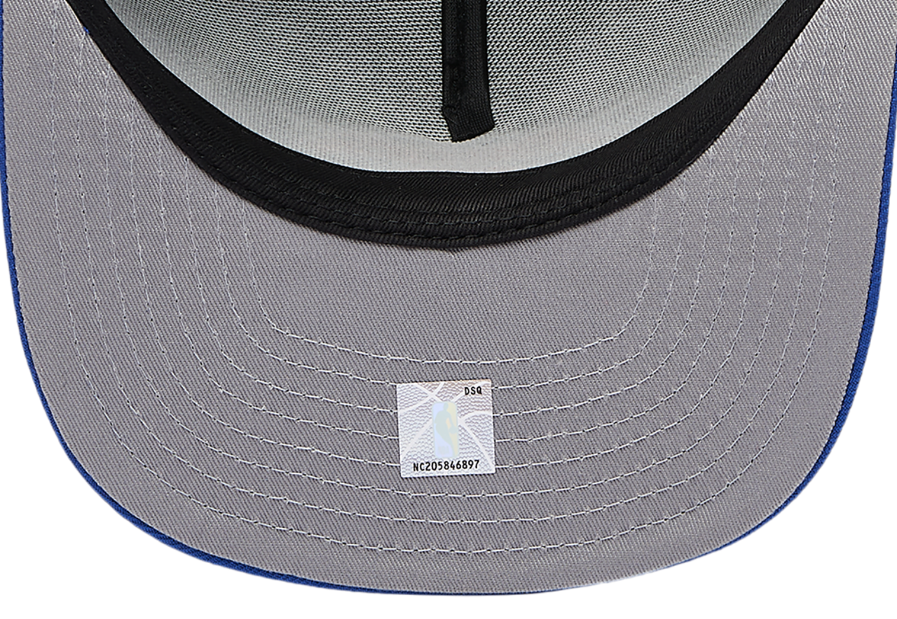 New Era Knicks 9FIFTY A Frame Curve EC Image 5 of 5. Tap to open photo gallery.