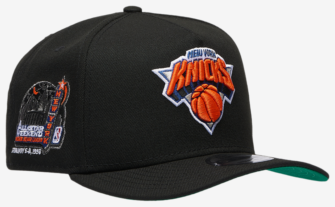 New Era Knicks 9FIFTY A Frame Curve 98 ASG Image 3 of 5. Tap to open photo gallery.