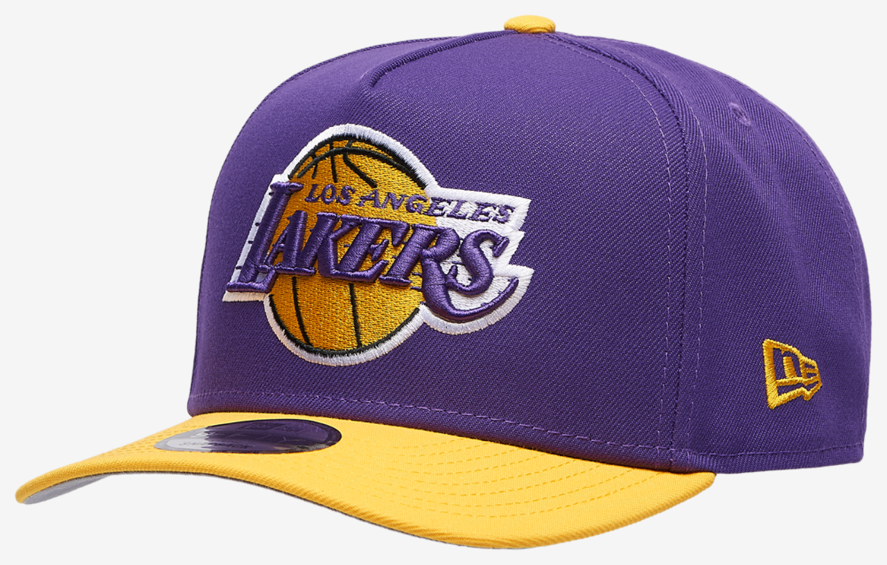 New Era Lakers 9FIFTY A Frame Curve 01 Finals TP Image 1 of 5. Tap to open photo gallery.