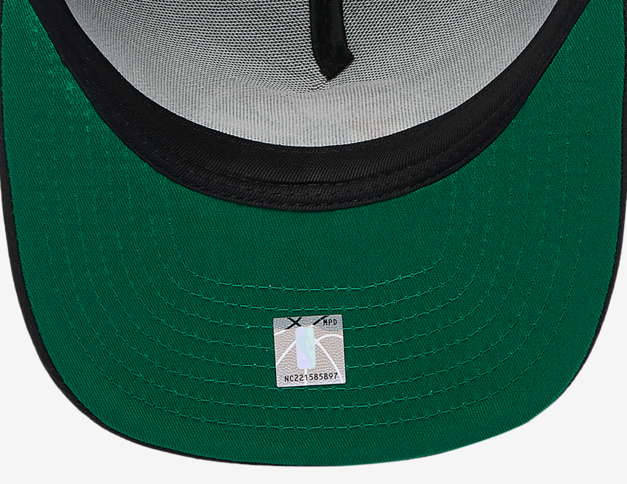New Era 76ers 9FIFTY A Frame Curve Image 5 of 5. Tap to open photo gallery.