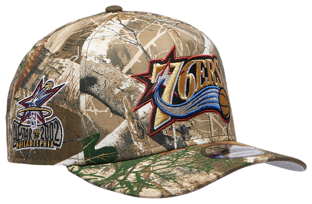 New Era 76ers 9FIFTY A Frame Curve 02 RTE Image 3 of 5. Tap to open photo gallery.