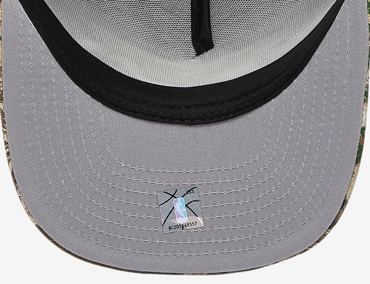 New Era 76ers 9FIFTY A Frame Curve 02 RTE Image 5 of 5. Tap to open photo gallery.